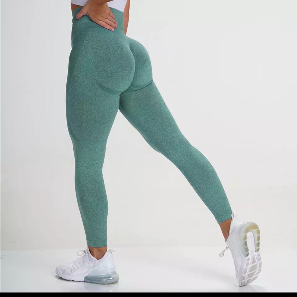 Gym leggings workout women green